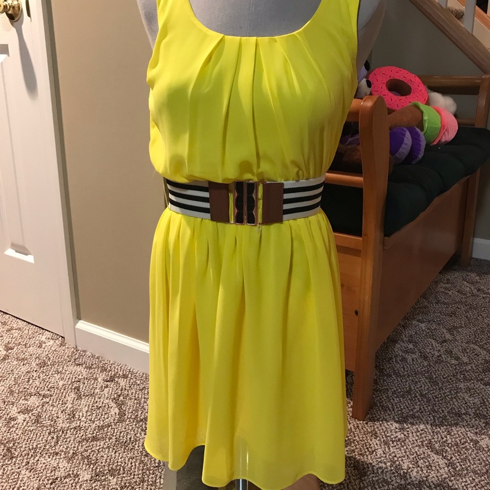 Yellow dress